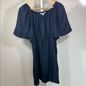 AMANDA UPRICHARD Silk Mini Dress Blue Size Small